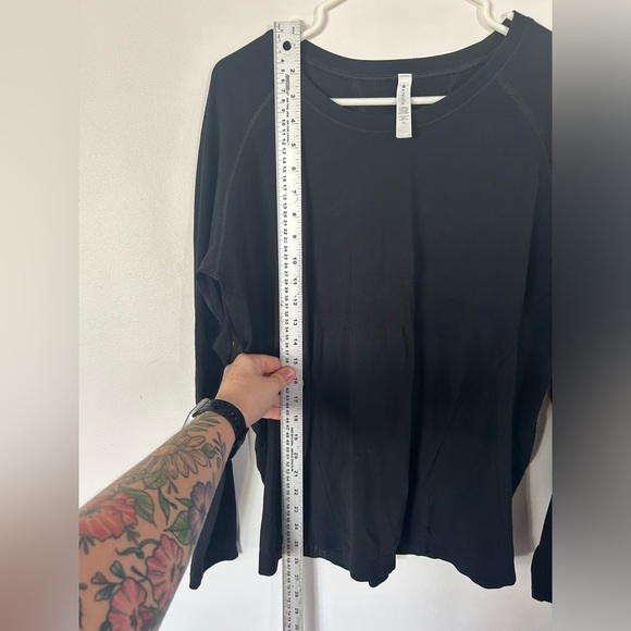 Athleta MOMENTUM SEAMLESS TOP Black XL - Picture 7 of 10